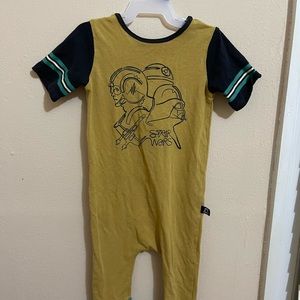 Rags and raches Star Wars onesie